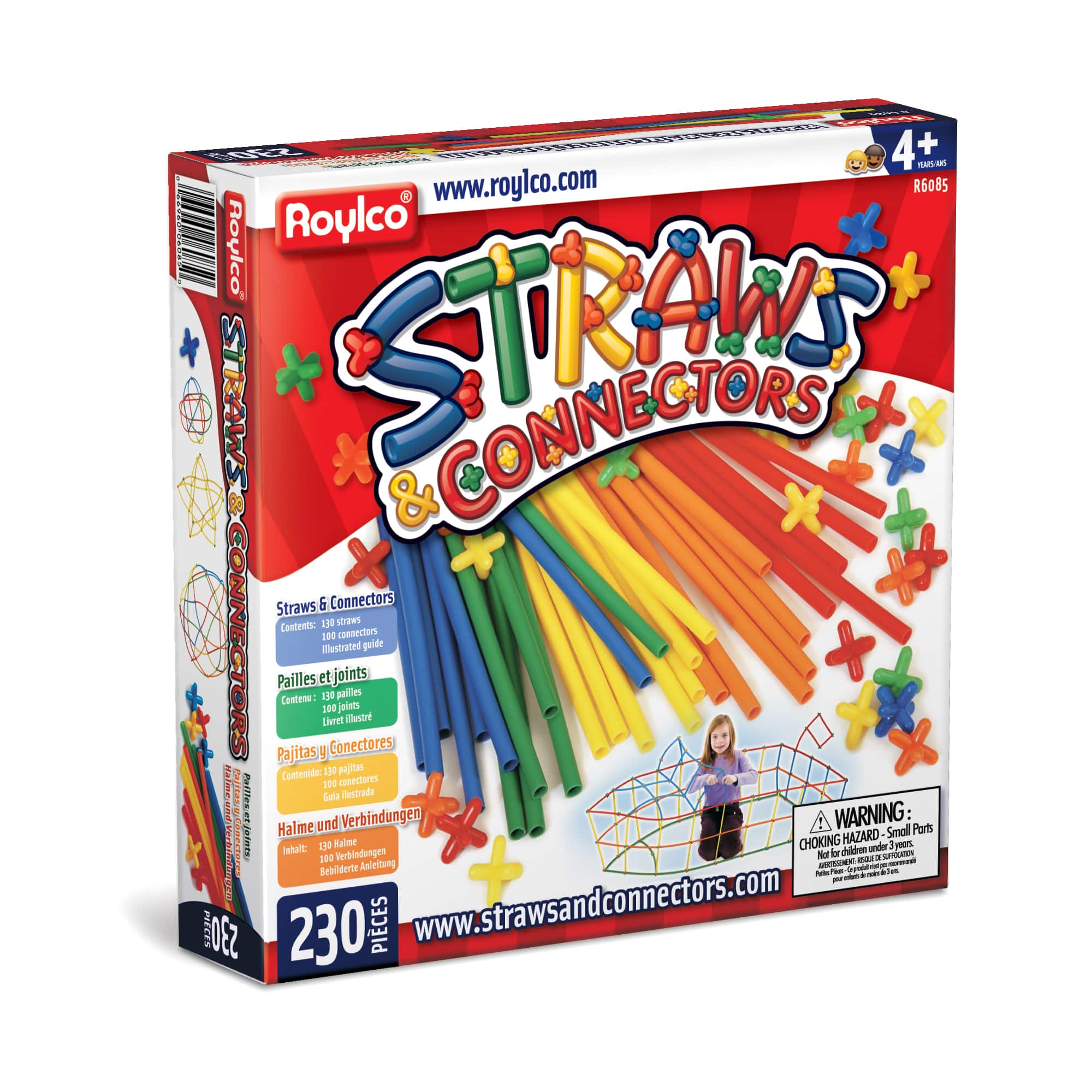 Straws & Connectors - 230 Piece Set